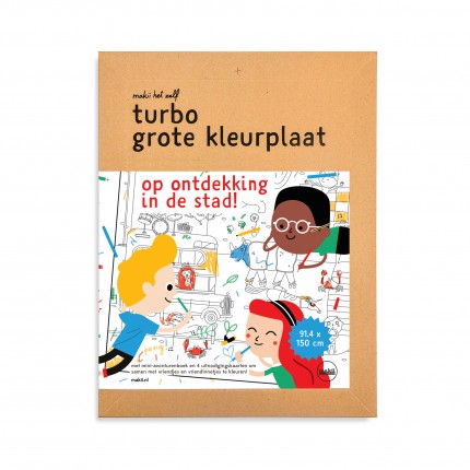 Turbo grote kleurplaten - Afbeelding 3
